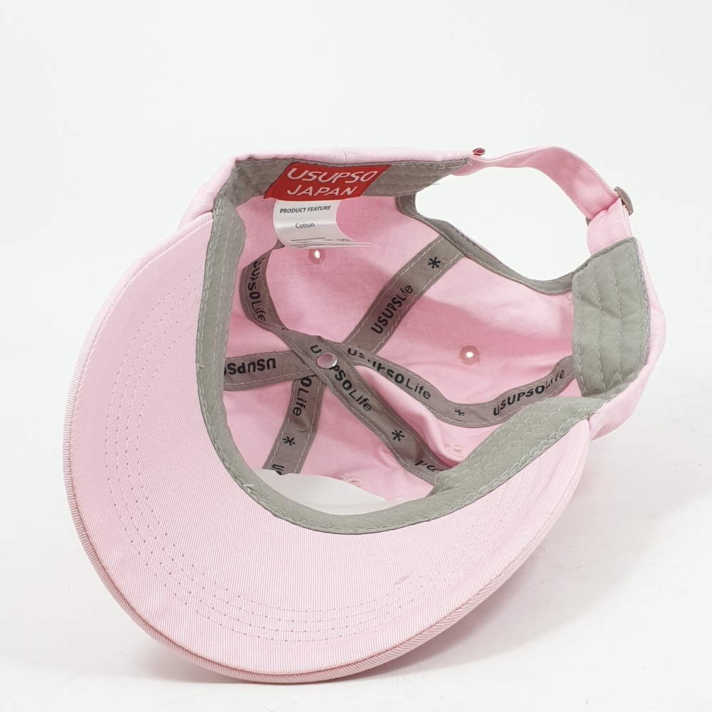 USUPSO หมวกแก๊ป Spring and summer สีชมพู