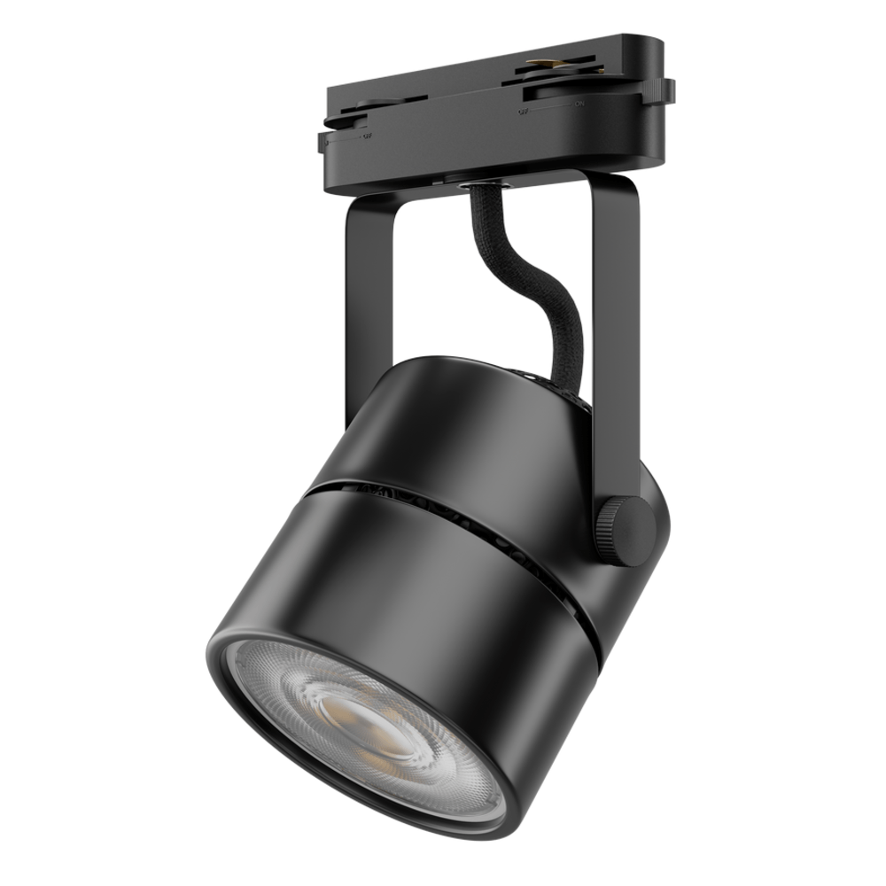 EILON แทร็กไลท์ LED หน้ากลม 6W รุ่นTP-RTL-B6WW แสงวอร์มไวท์ สีดำ