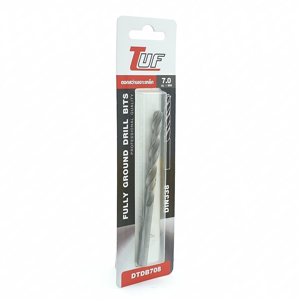 ดอกสว่านเจาะเหล็ก (มาตรฐานDIN338) รุ่น DTDB708 7.0mm