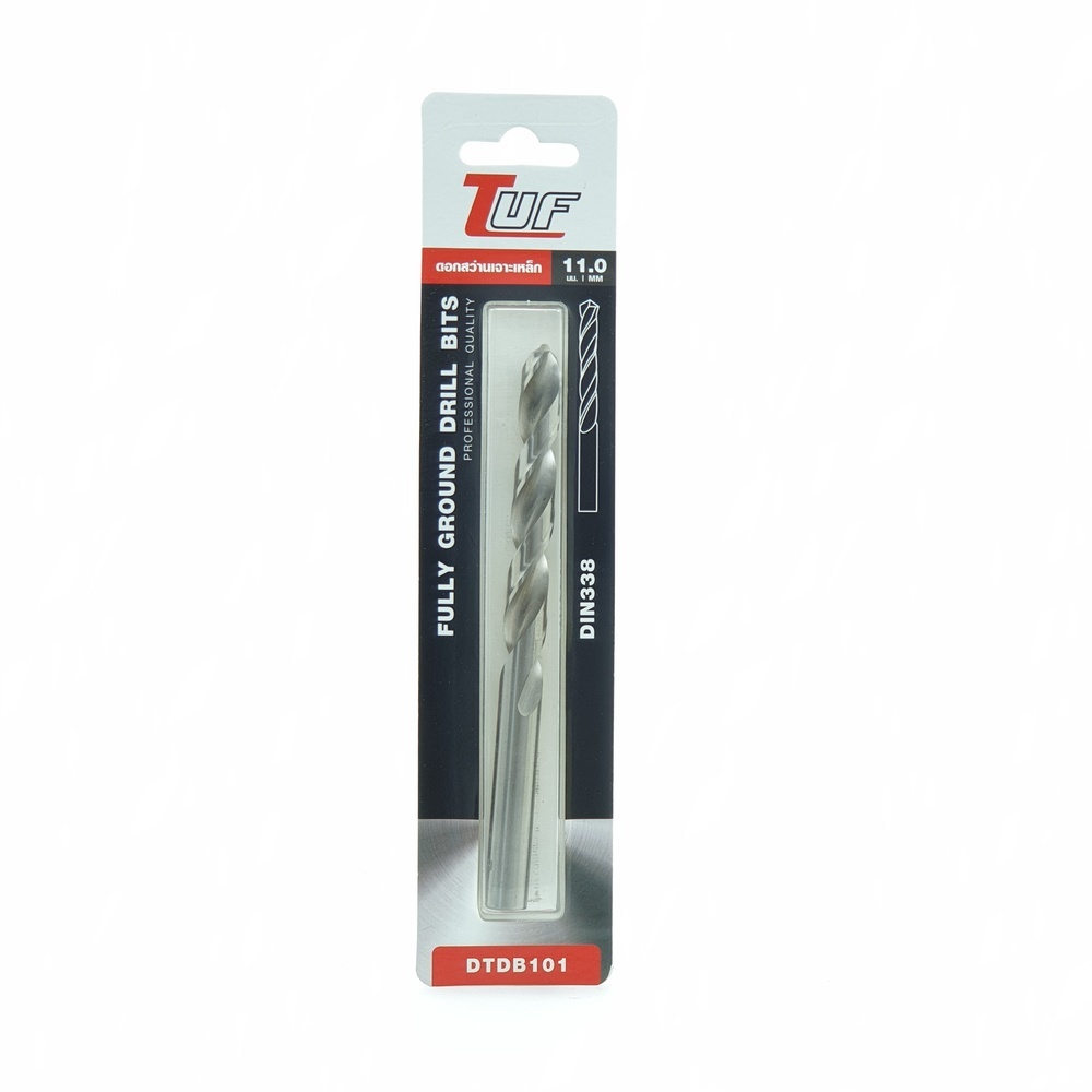 ดอกสว่านเจาะเหล็ก (มาตรฐานDIN338) รุ่น DTDB101 11.0mm.