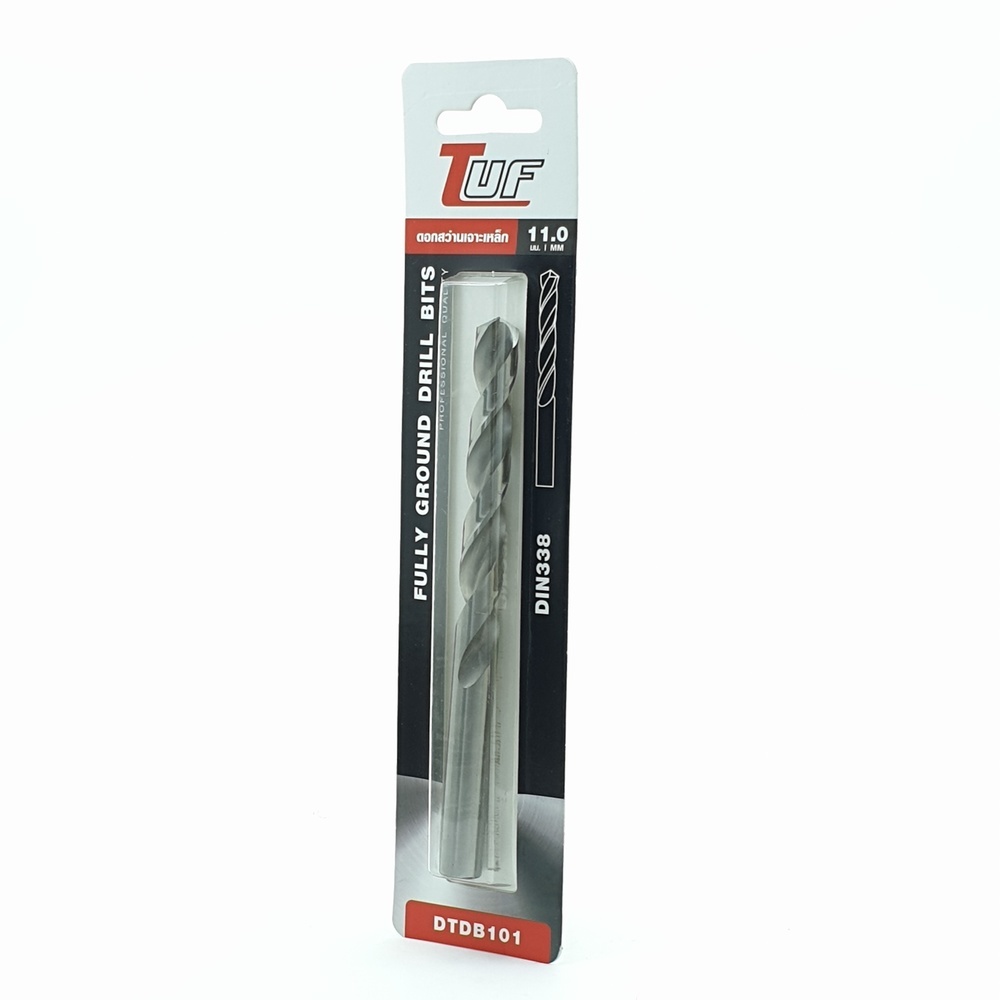 ดอกสว่านเจาะเหล็ก (มาตรฐานDIN338) รุ่น DTDB101 11.0mm.