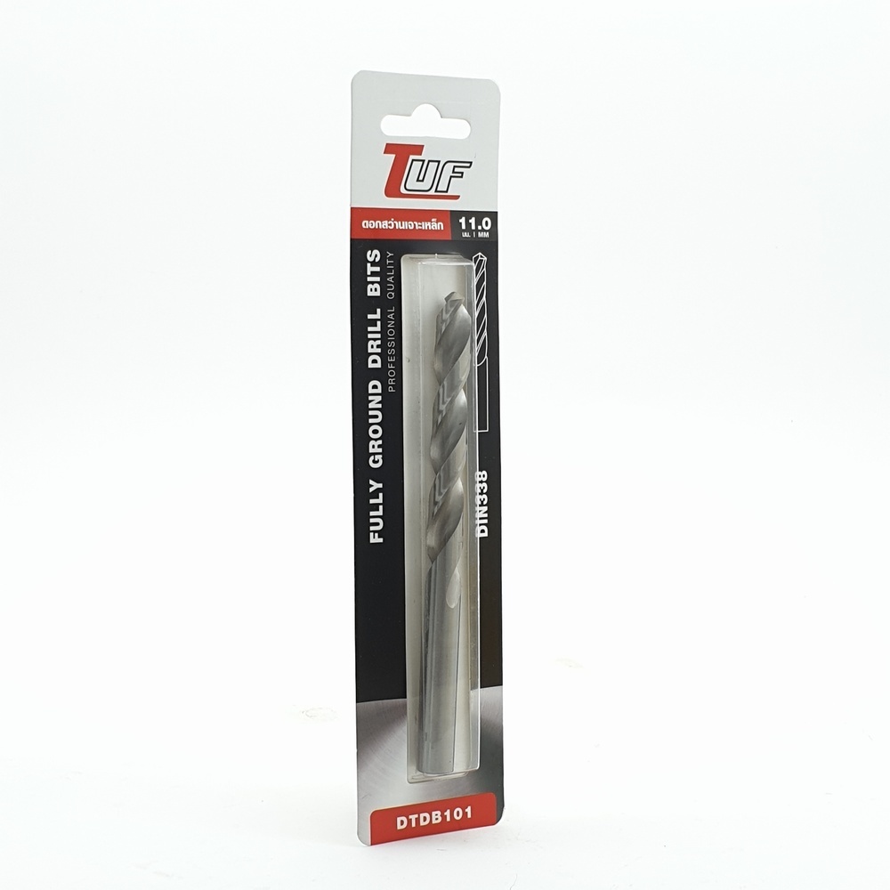 ดอกสว่านเจาะเหล็ก (มาตรฐานDIN338) รุ่น DTDB101 11.0mm.