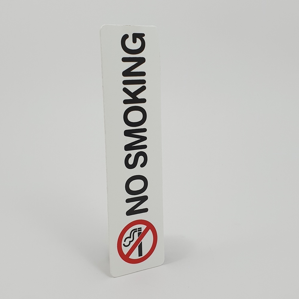 ป้ายPP (NO SMOKING) SGB1103-06 ขนาด 16x4 ซม.