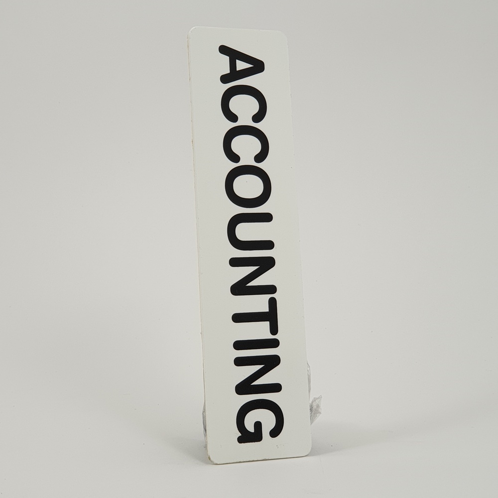 ป้ายPP (ACCOUNTING) SGB1103-33 ขนาด 16x4 ซม.