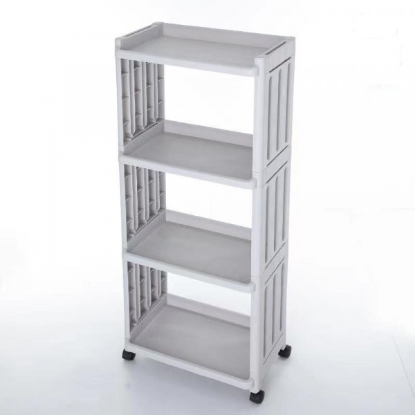 GOME ชั้นวางอเนกประสงค์ 4ชั้น BANO HXG0004 ขนาด 40x24.5x92 ซม. สีเทา