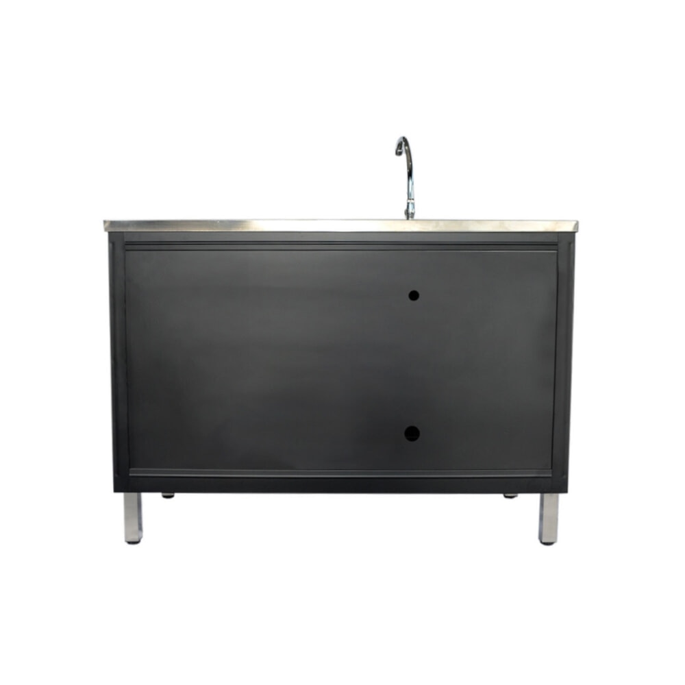 CLOSE ตู้ตั้งพื้น UPVC LABARIS ขนาด 2หลุม 1ที่พัก ขนาด 120x85x50 ซม. สีเบจ