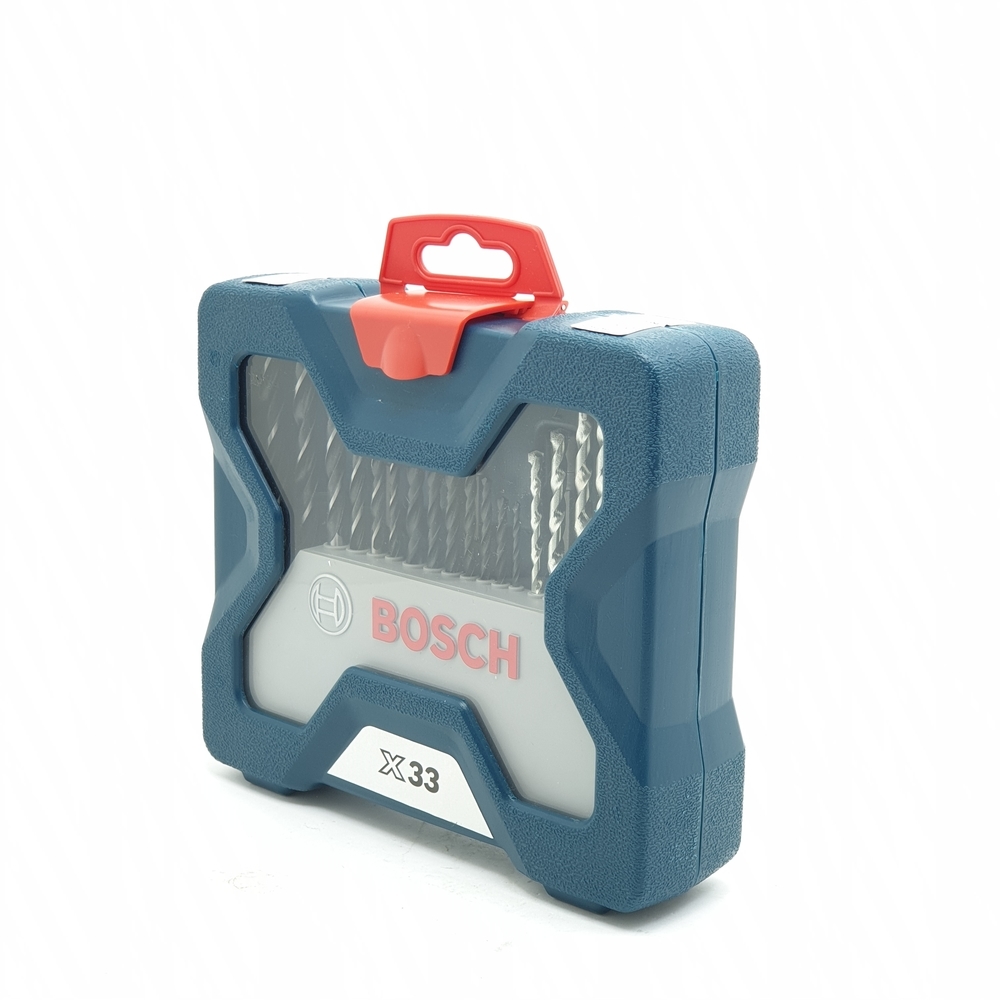 BOSCH ชุดดอกไขควงและดอกเจาะ X-Line 33 ชิ้น สีน้ำเงิน
