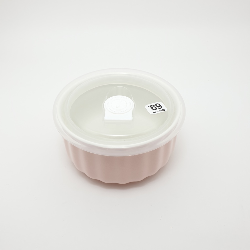 USUPSO ชามทรงฟักทอง 520ml คละสี (#BD)