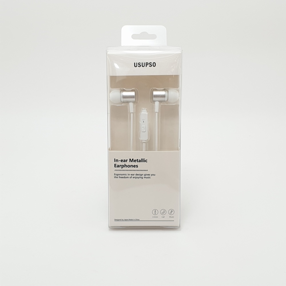 USUPSO หูฟัง In-ear 8424 สีขาว (#I9)