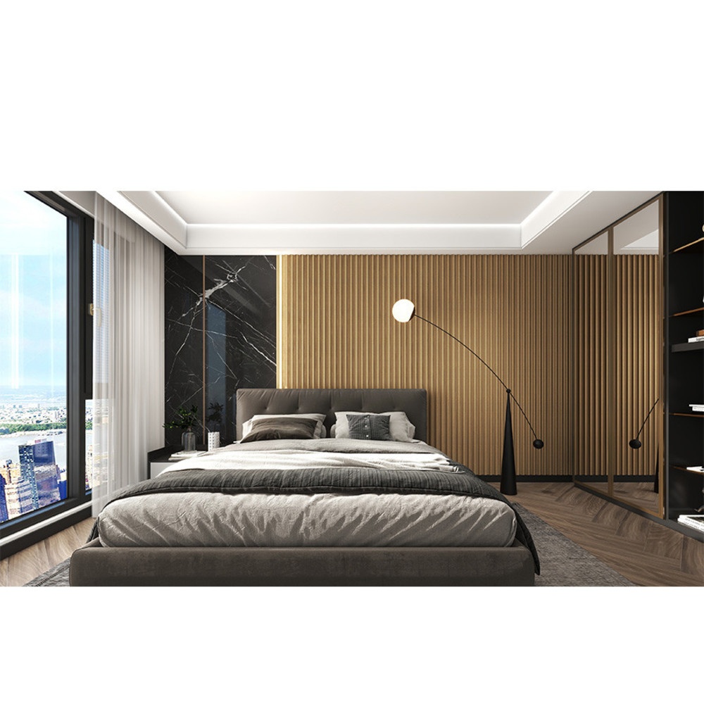 GREAT WOOD ไม้ฝ้าระแนง PVC รุ่นW170*18 ขนาด 170x18x2900 มม. สีOak