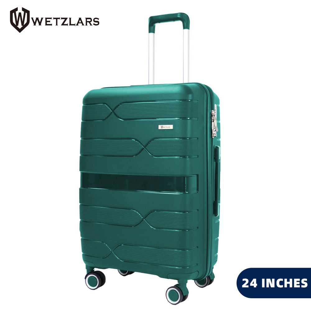 WETZLARS KARTER -01 กระเป๋าเดินทาง 24 นิ้ว ขนาด 60x42x25 ซม .สีเขียว