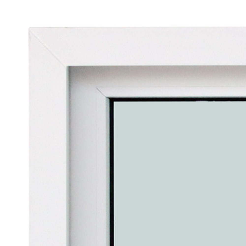 WINDOW ASIA (10MAX) UPVC หน้าต่างบานเลื่อน SS 80X50 ซม. สีขาว พร้อมมุ้ง