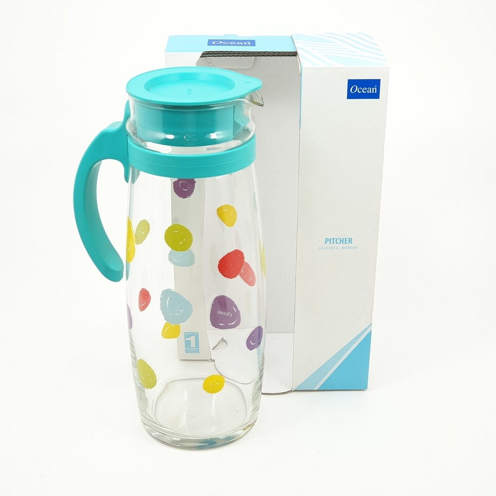 OCEAN เหยือกน้ำดื่ม 1660 มล. DIVANO PITCHER DOTS ลายจุด