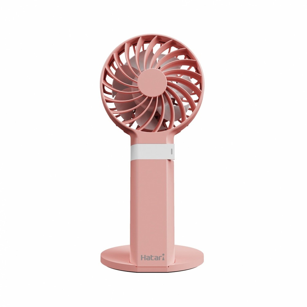 HATARI พัดลมพกพา HandyWind Max 2.5 นิ้ว H2P5D1 ชมพู