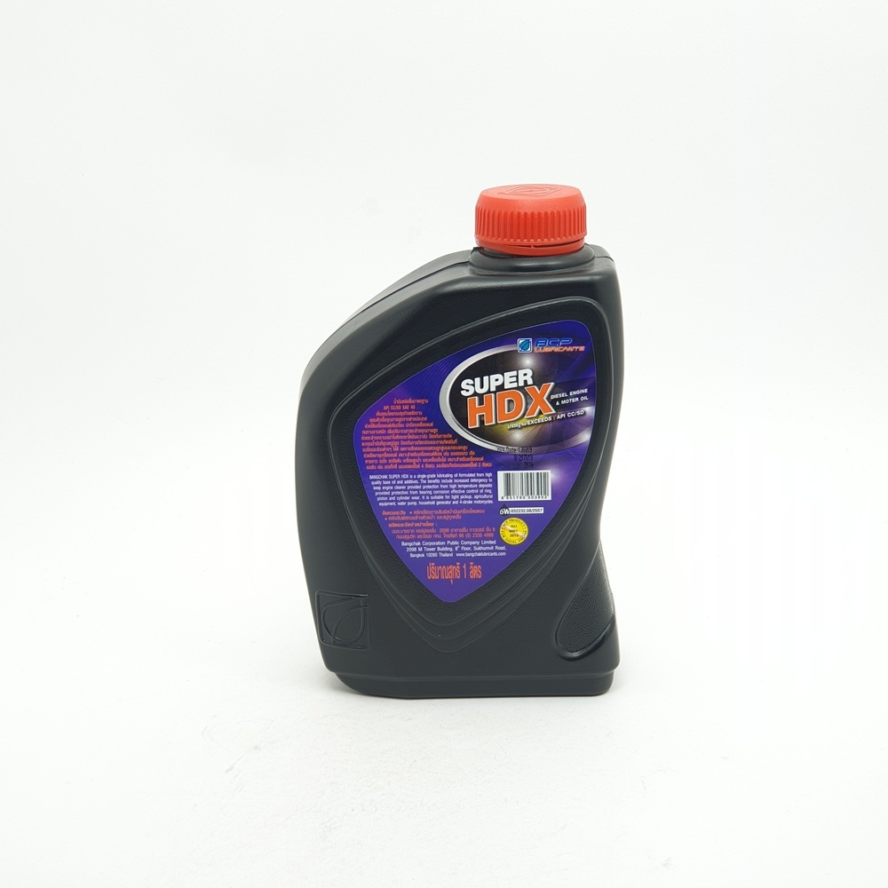 Bangchak น้ำมันเครื่องยนต์เบนซิน/ดีเซล HDX 40 1L