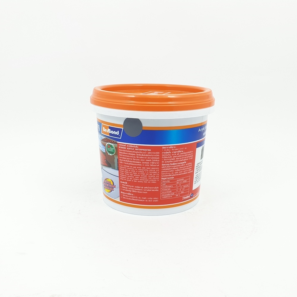 BESBOND อะคริลิคกันซึม ขนาด 1 กิโลกรัม สีเทา
