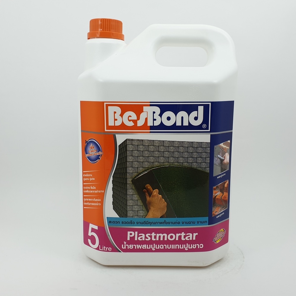 BESBOND น้ำยาผสมปูนฉาบแทนปูนขาว 5 ลิตร