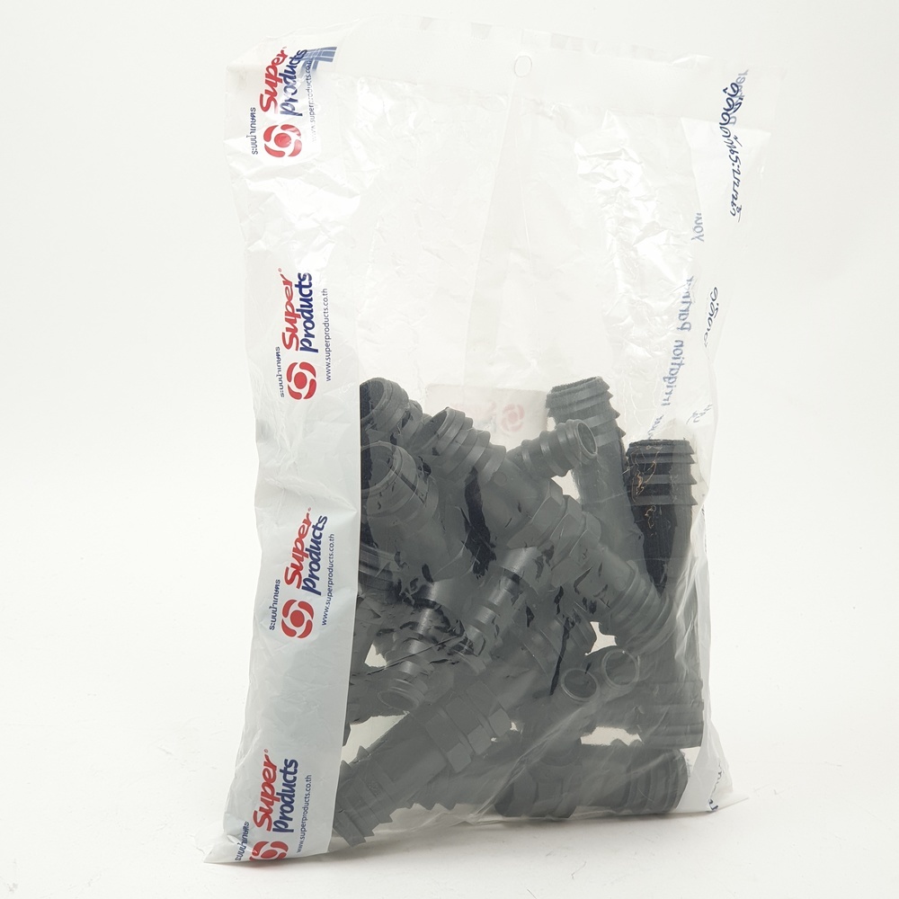 Super Products TR ข้อต่อสามทางลด 25 x 16 x 25 มม. (10 ตัว/แพ็ค)
