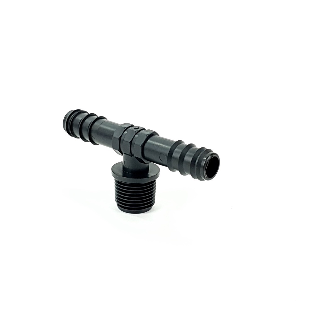 Super Products TM สามทางแปลง เกลียวนอก 16 x 1/2" x 16 (10 ตัว/แพ็ค)