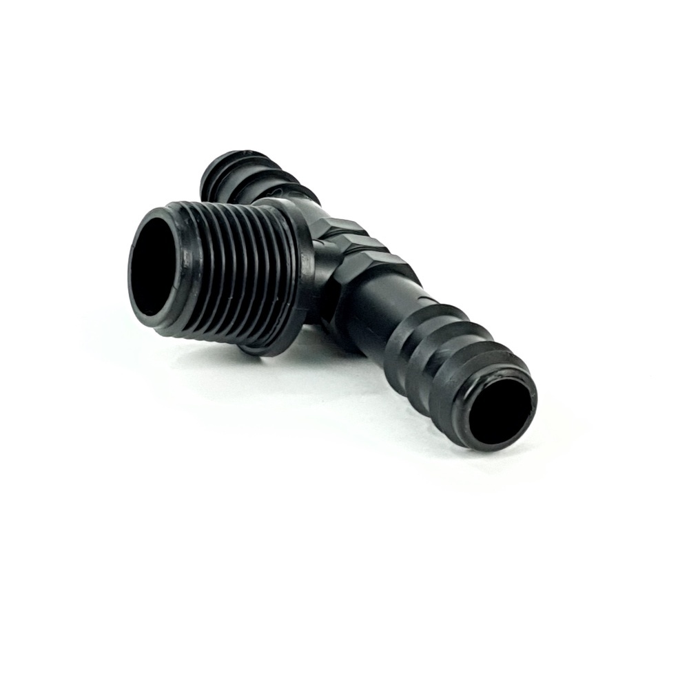 Super Products TM สามทางแปลง เกลียวนอก 16 x 1/2" x 16 (10 ตัว/แพ็ค)