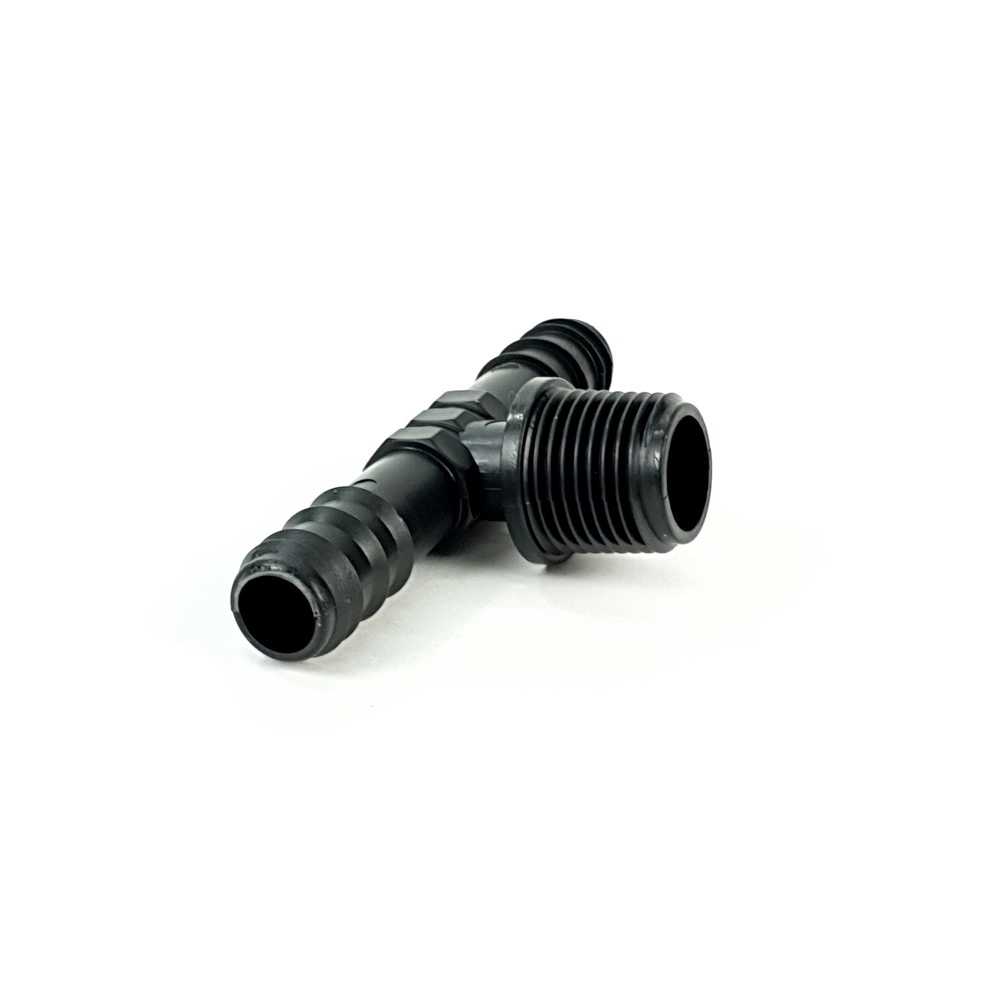 Super Products TM สามทางแปลง เกลียวนอก 16 x 1/2" x 16 (10 ตัว/แพ็ค)