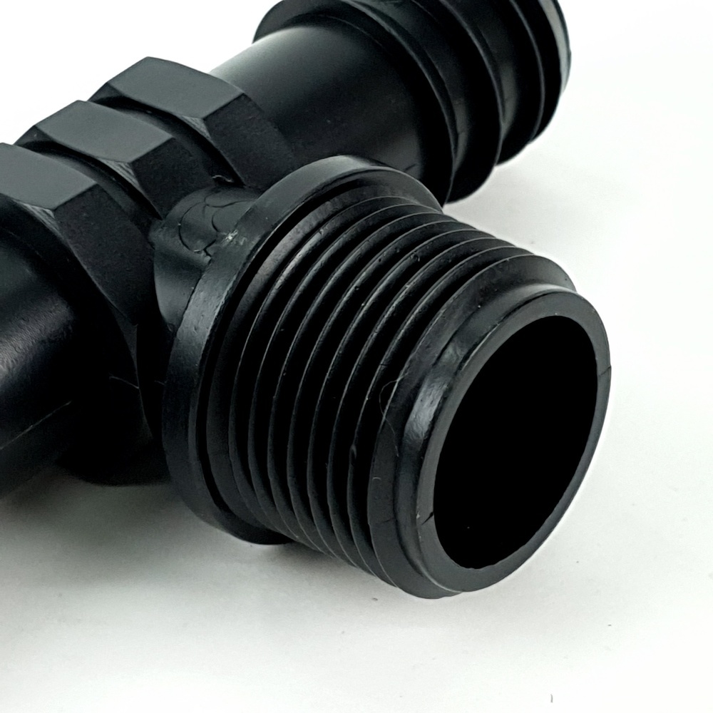 Super Products TM สามทางแปลง เกลียวนอก 25 x 3/4" x 25 (10 ตัว/แพ็ค)