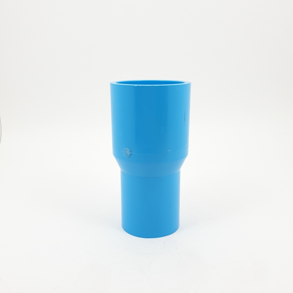 SCG ข้อต่อตรงลด หนา 2"1 1/2"(55x40) ชั้น 13.5 สีฟ้า