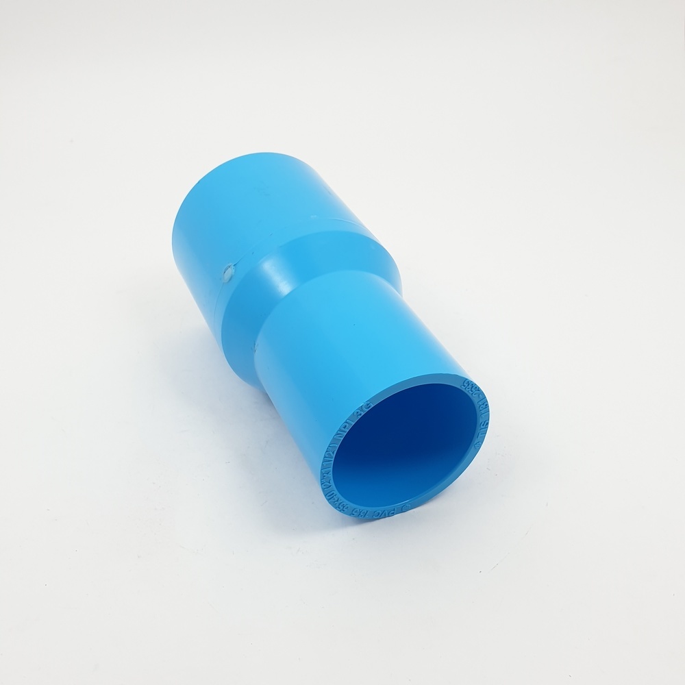 SCG ข้อต่อตรงลด หนา 2"1 1/2"(55x40) ชั้น 13.5 สีฟ้า