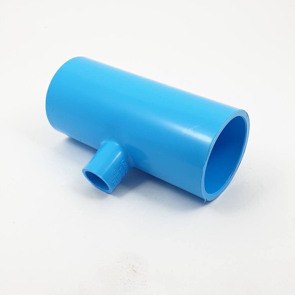 SCG สามทางลด หนา 2"x1/2"(55x18) ชั้น 13.5 สีฟ้า