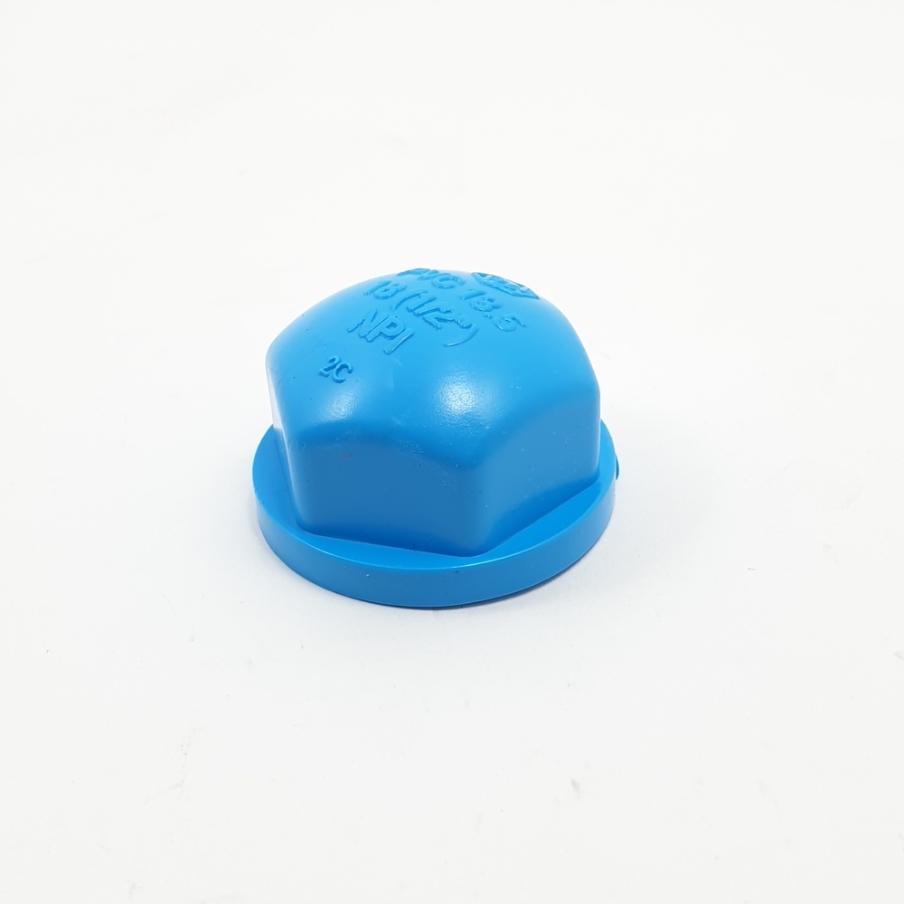 SCG ฝาครอบเกลียวใน หนา 1/2"(18) ชั้น 13.5 สีฟ้า