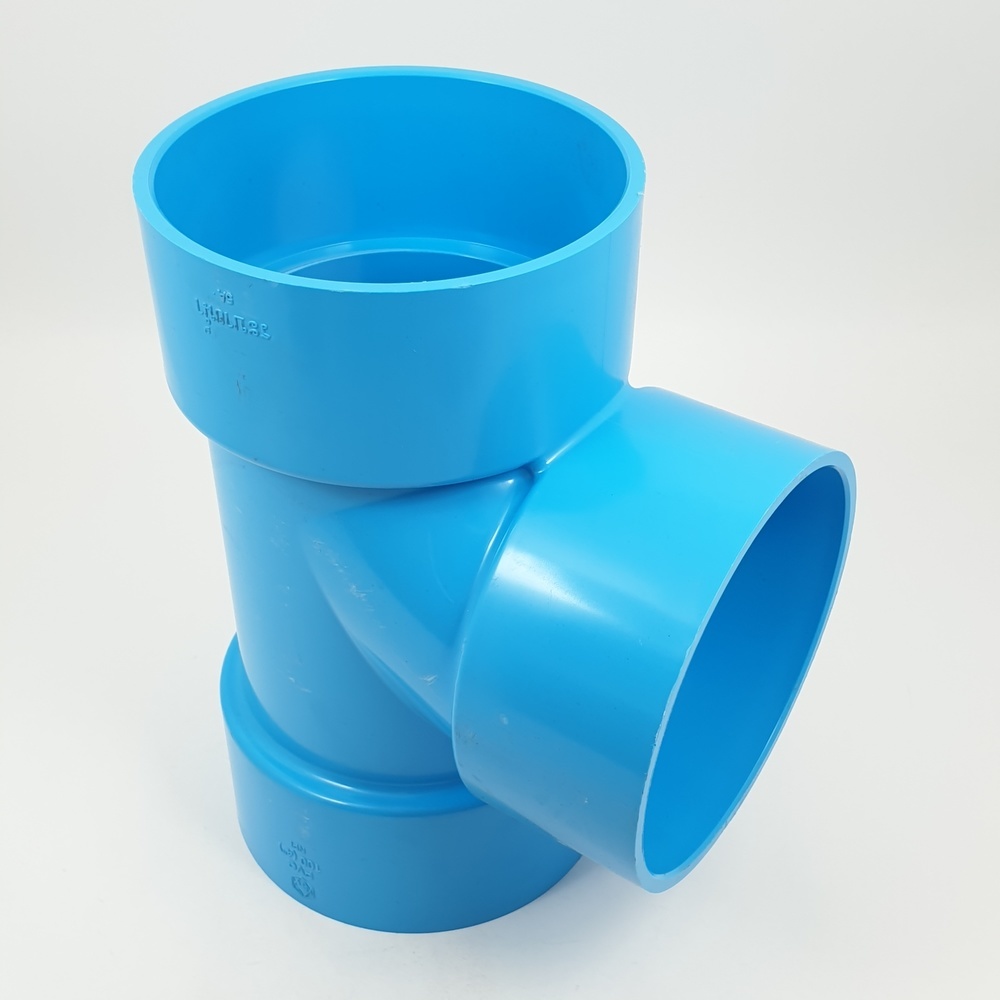 SCG สามทาง บาง 4"(100) ชั้น 8.5 สีฟ้า