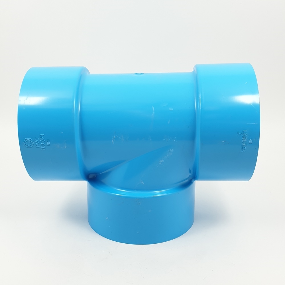 SCG สามทาง บาง 4"(100) ชั้น 8.5 สีฟ้า