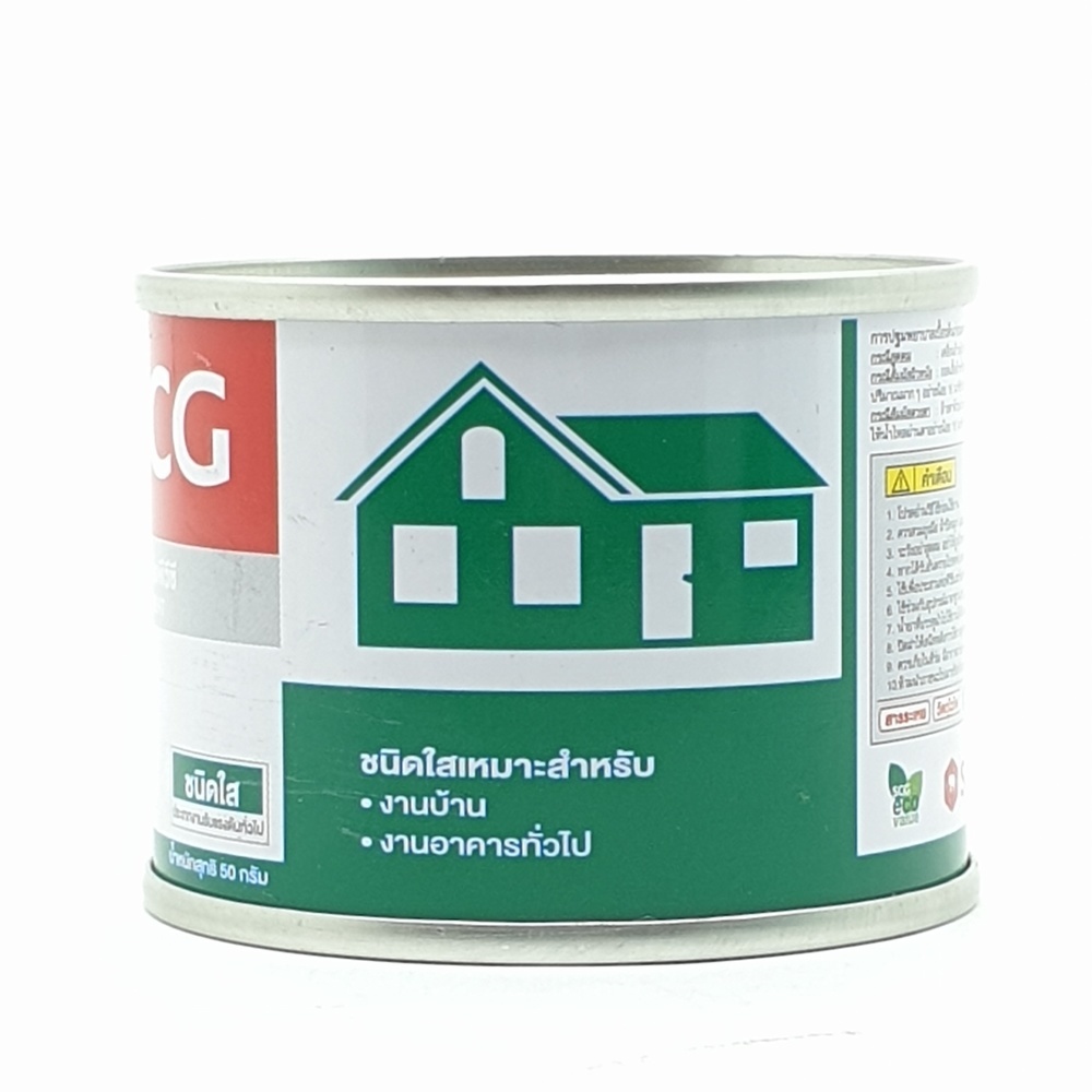 SCG น้ำยาประสานท่อพีวีซี แบบใส 50 กรัม