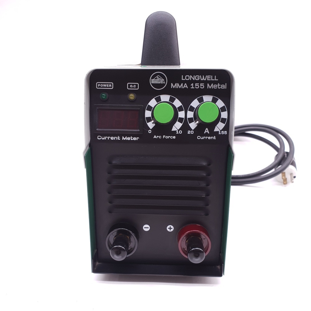 เครื่องเชื่อม INVERTER รุ่น MMA 155 220V.Inverter LONGWELL (Metal)