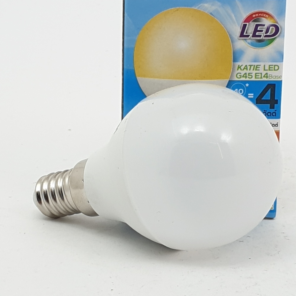 RACER หลอดไฟ LED E14 4W รุ่น KATIE LED G45 แสงวอร์มไลท์