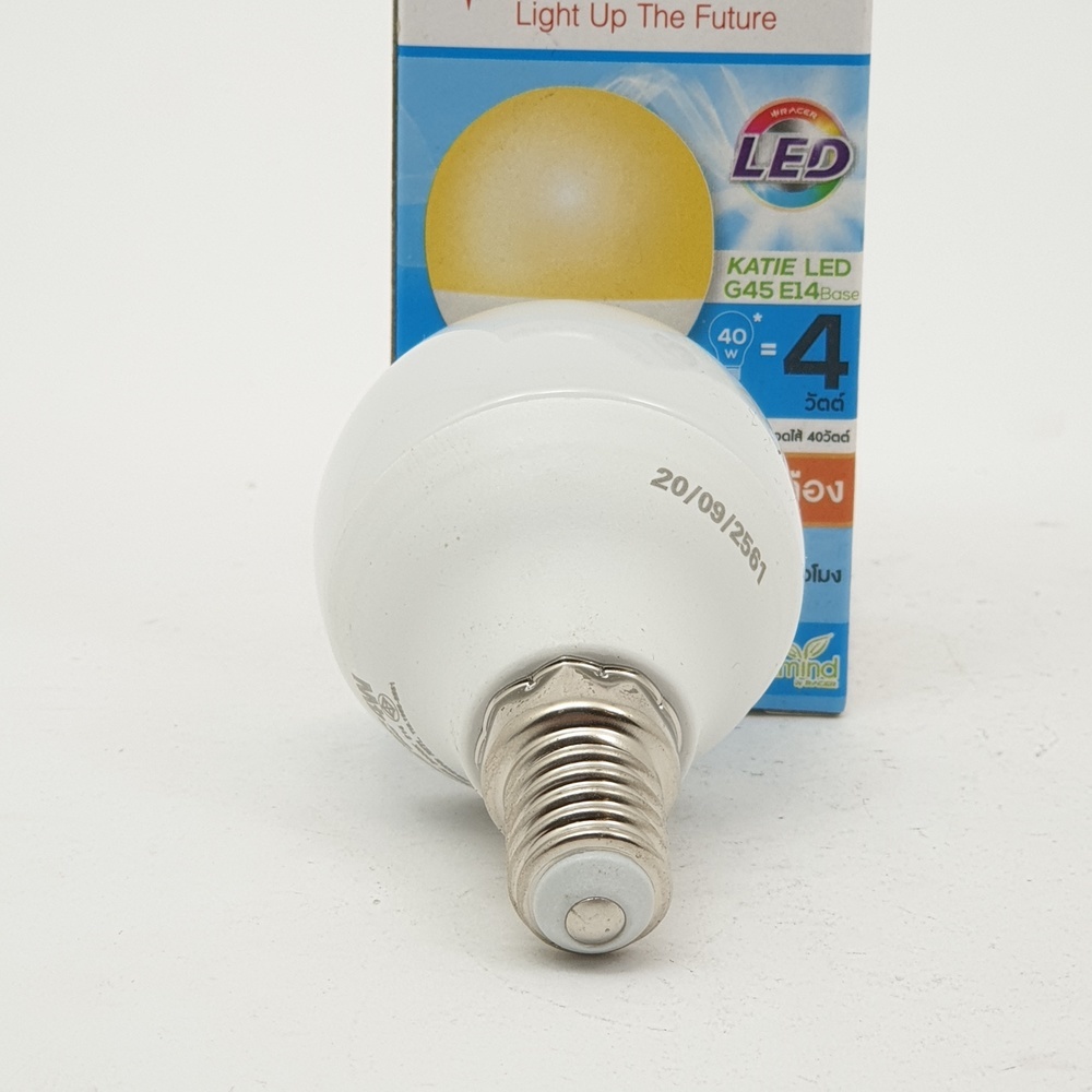 RACER หลอดไฟ LED E14 4W รุ่น KATIE LED G45 แสงวอร์มไลท์