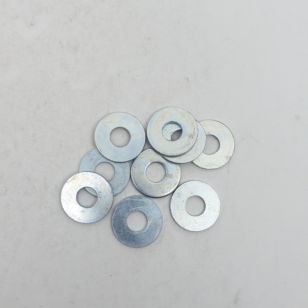 U-HENG แหวนอีแปะ ชุบขาว ขนาด 1/4" (แพ็ค 1 KG.)