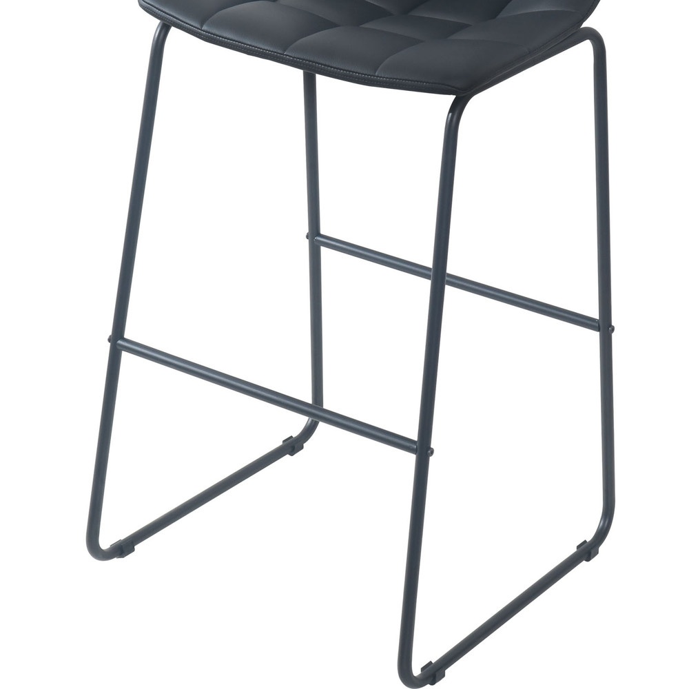 PULITO เก้าอี้บาร์ เบาะหนัง PU รุ่น
PELLE-BK ขนาด 47x54x107ซม. สีดำ