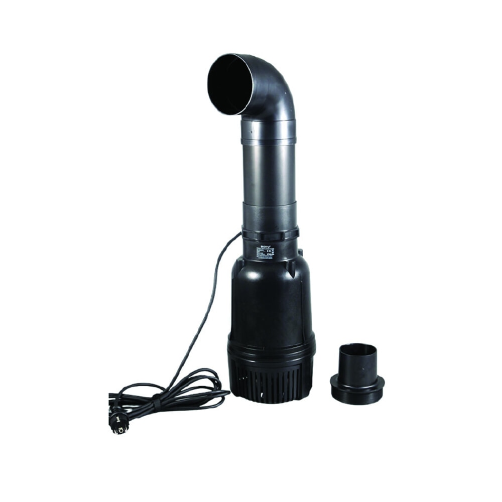 BOYU ปั๊มน้ำบ่อปลา รุ่นSH-3300AE ขนาด209W Qmax33000L/H Hmax3เมตร สีดำ
