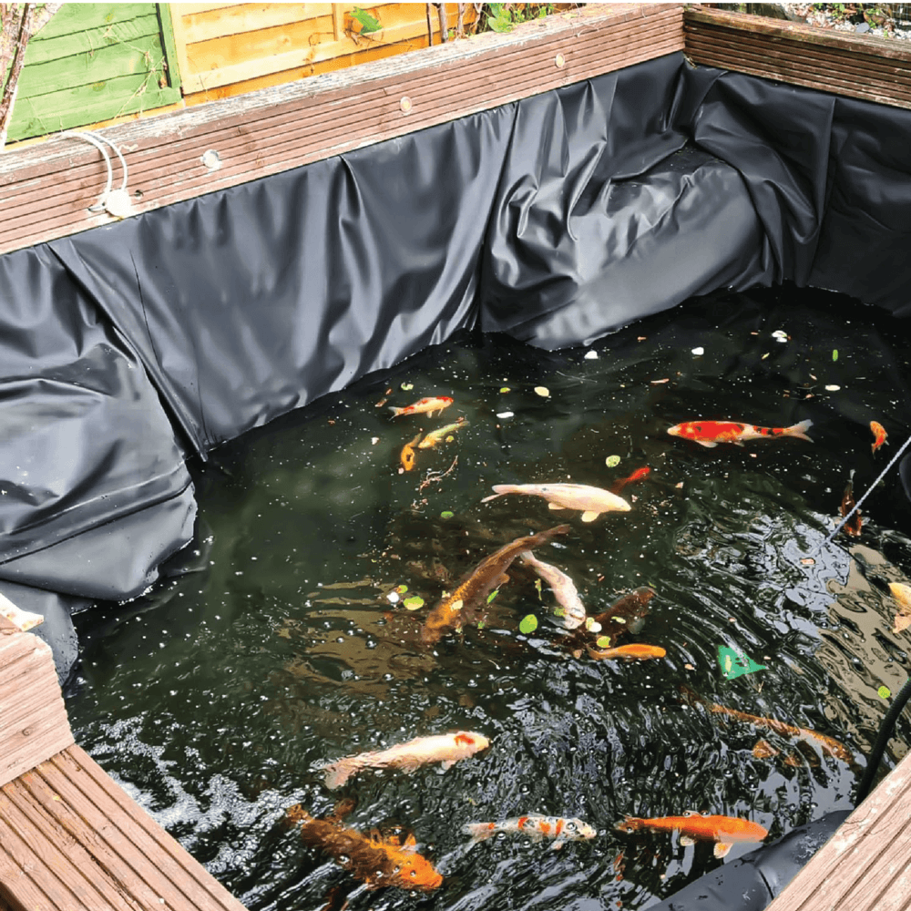 POLLO ผ้าพลาสติกปูบ่อ รุ่นLD153640B ขนาด 3.6M.x40Y. 150ไมครอน สีดำ