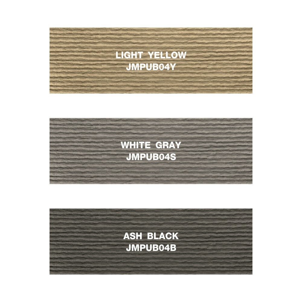 GREATWOOD บอร์ด PU หินเทียมลาย Orographic Stone ขนาด 60x120CM สี White Grey