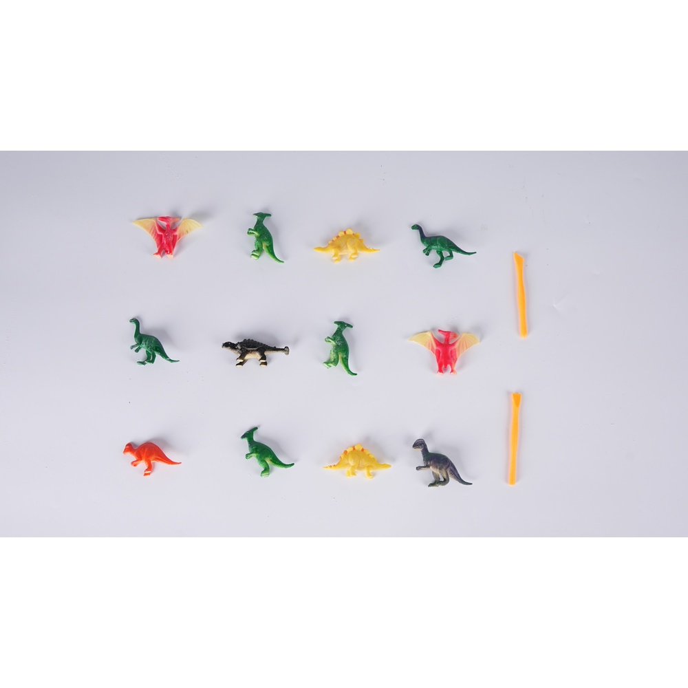 TOYS กล่องสุ่มขุดฟอสซิลไข่ไดโนเสาร์