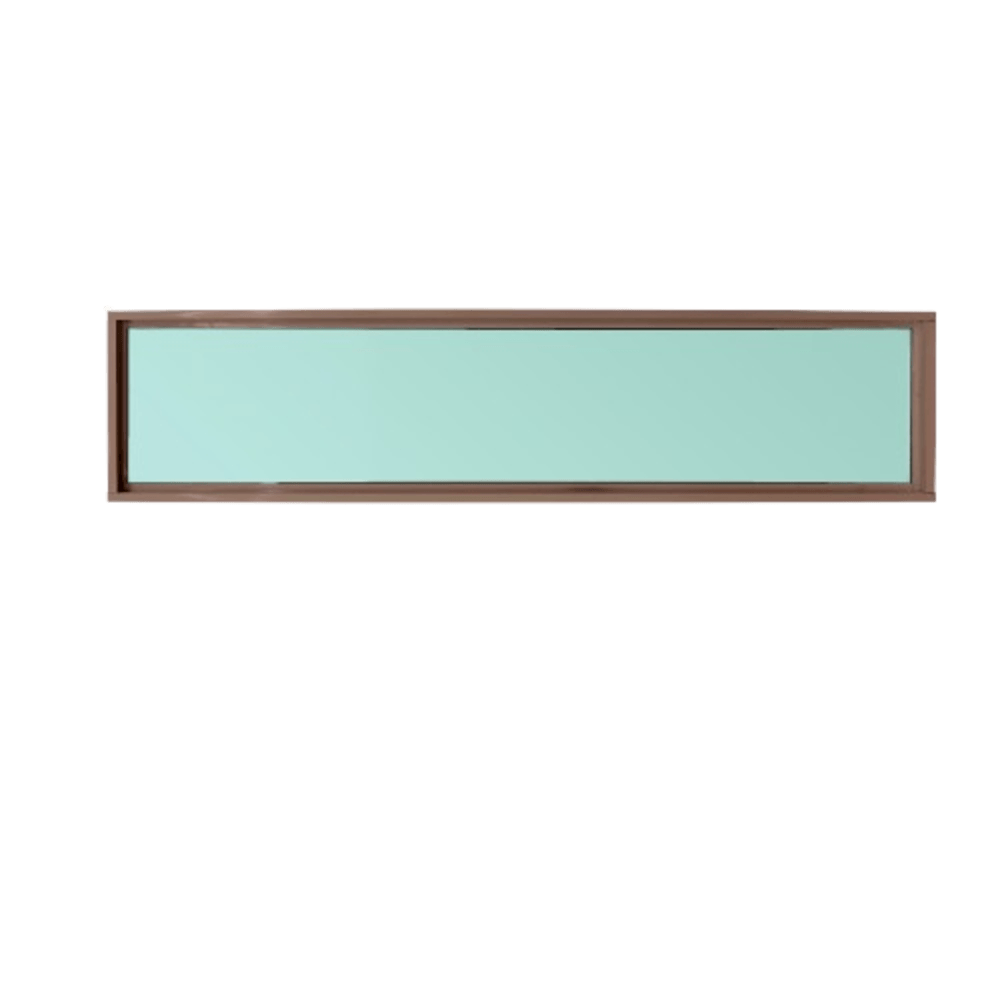 WELLINGTAN (LIKE) ช่องแสงอะลูมิเนียม 180 x 40 ซม. สีชา