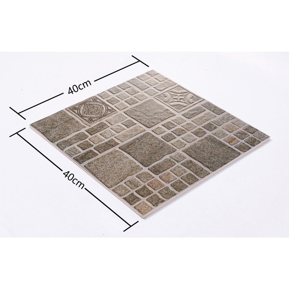 Marbella กระเบื้องเซรามิคปูพื้น 40X40 ซม. รุ่น ไดม่อน JMZ40217 Matt (12P)