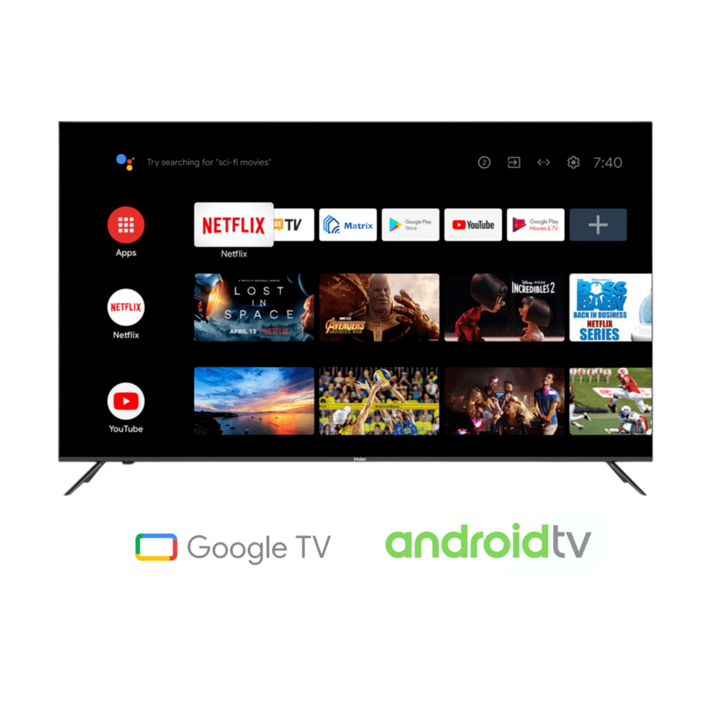 HAIER LED Andriod TV 4K สมาร์ททีวี 50 นิ้ว รุ่น H50K66UG