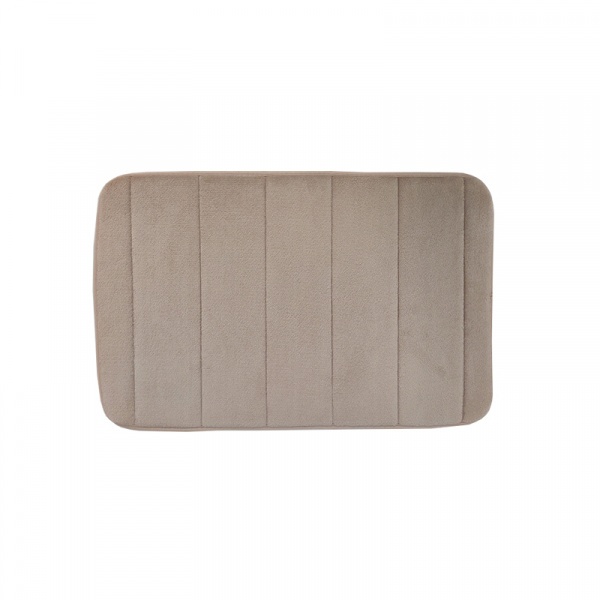 พรมเช็ดเท้าโฟม Cozy ขนาด 40×60×1.2ซม. สีน้ำตาล