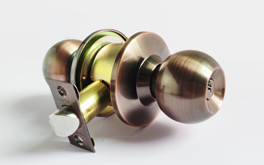 TORSTEN ลูกบิดห้องทั่วไปจานใหญ่ สเตนเลส-304 รุ่น TTJ5870-KL304-AC สีทองแดงรมดำ
