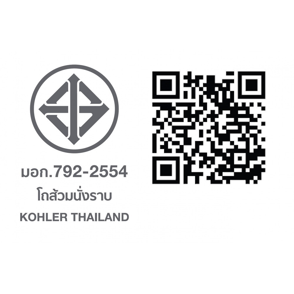 KOHLER สุขภัณฑ์แบบสองชิ้น ใช้น้ำ 3/4.2 ลิตร รุ่น คาเรส พร้อมฝารองนั่งแบบกันกระแทก รุ่น K-75921X-S-0 (ท่อเซรามิก) ขนาด สีขาว