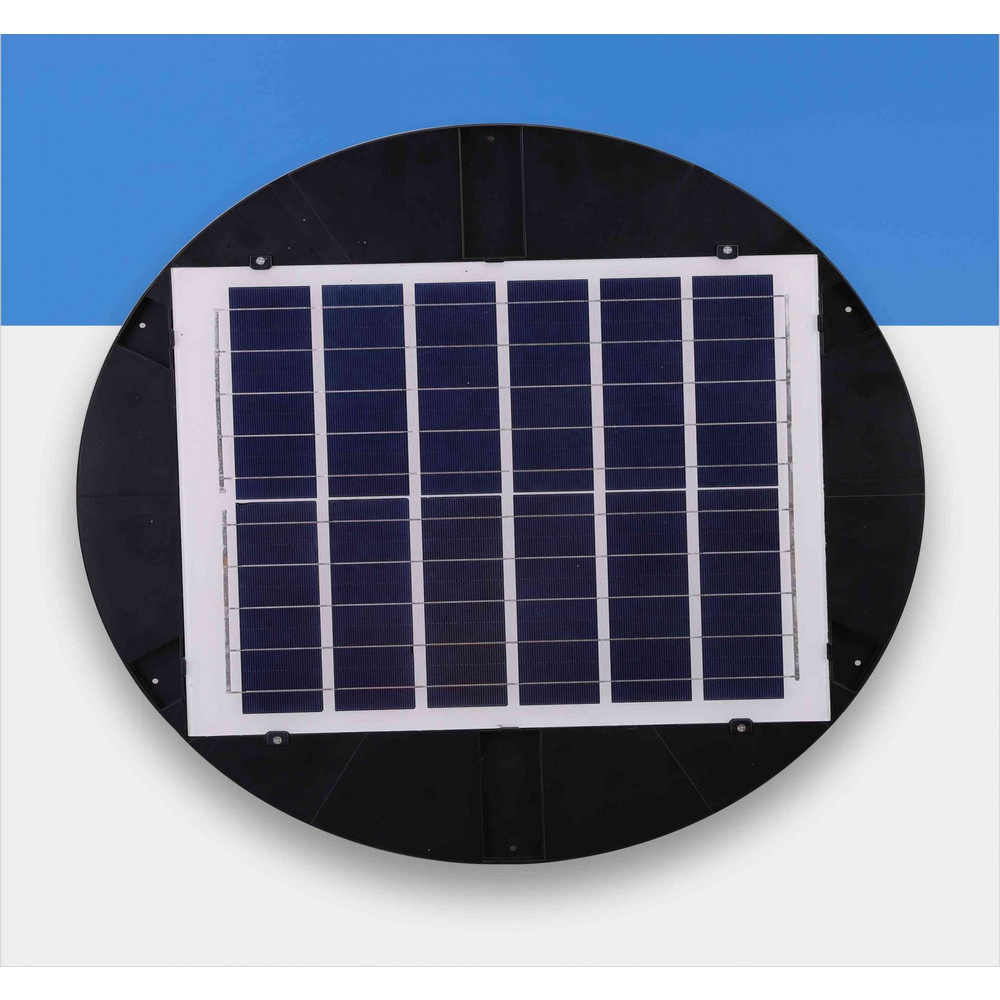 EILON โคมไฟสนาม UFO โซลาร์เซลล์ 200W รุ่น ETYN-TYD-MT200W แสงเดย์ไลท์ สีดำ (เฉพาะตัวโคม)