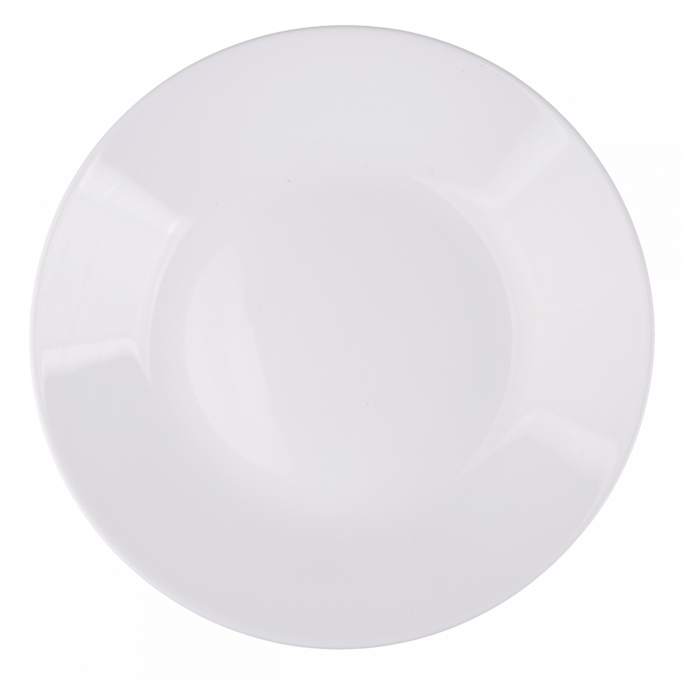 ADAMAS จานโอปอล 9.5” BRIDE950 สีขาว